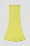 BASERANGE tight skirt SKDY-SL-SP24 green and yellow (SKDY-SL-000)